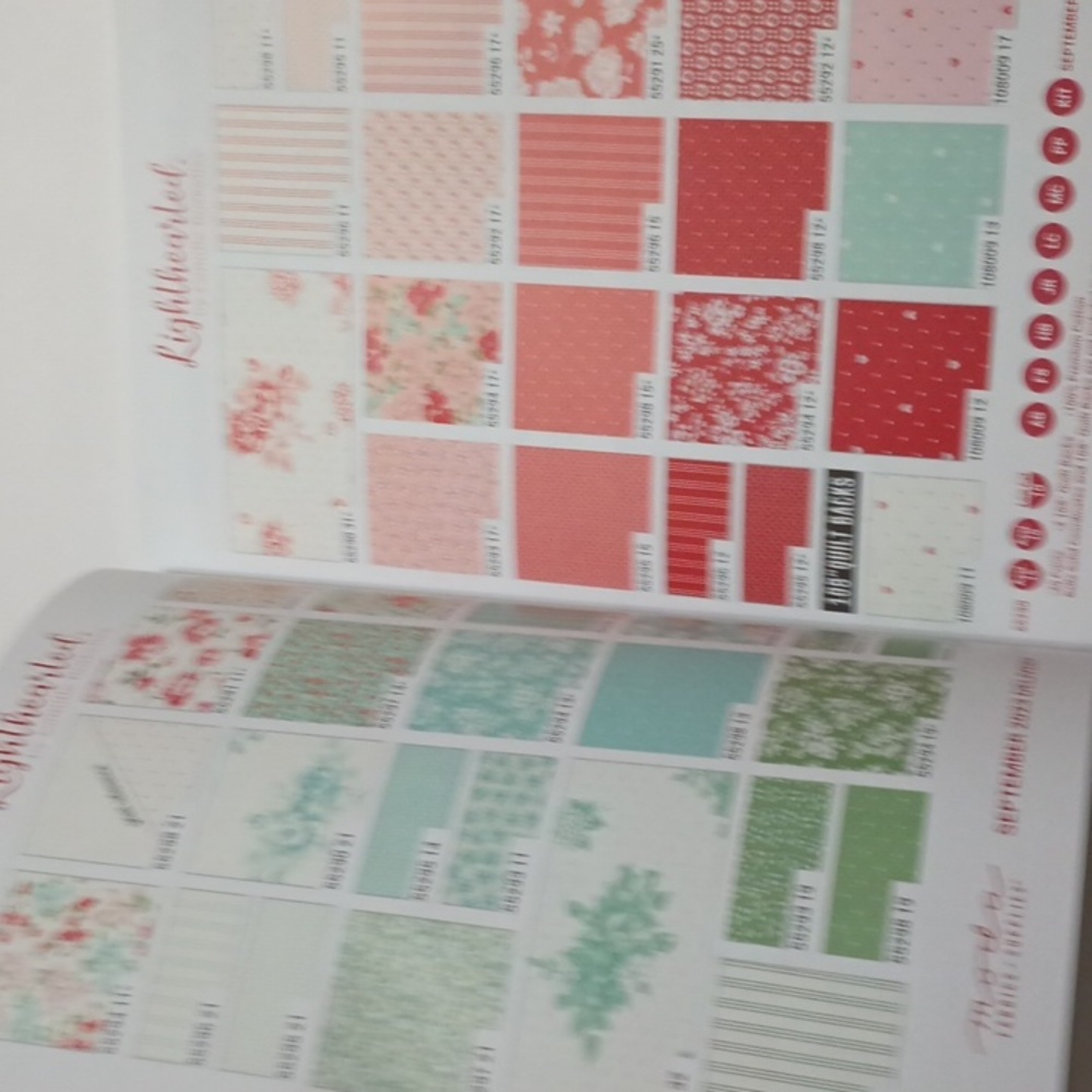 3/$15 Paper Crafting Moda Piece Fabric Catalog - Picture 9 of 16